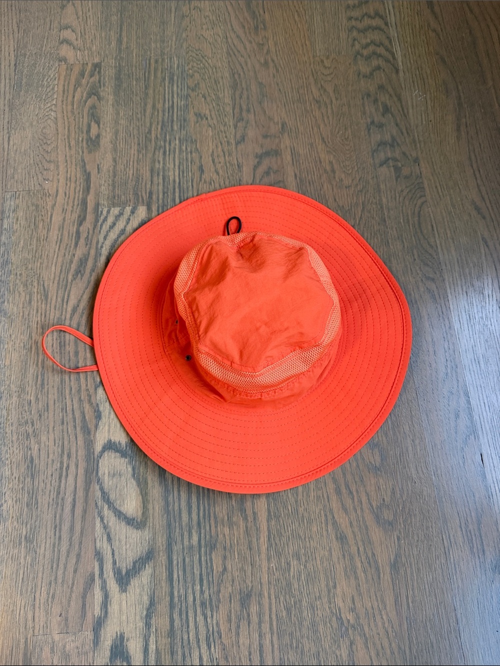 Men's Wide-Brim Sun Hat - Orange